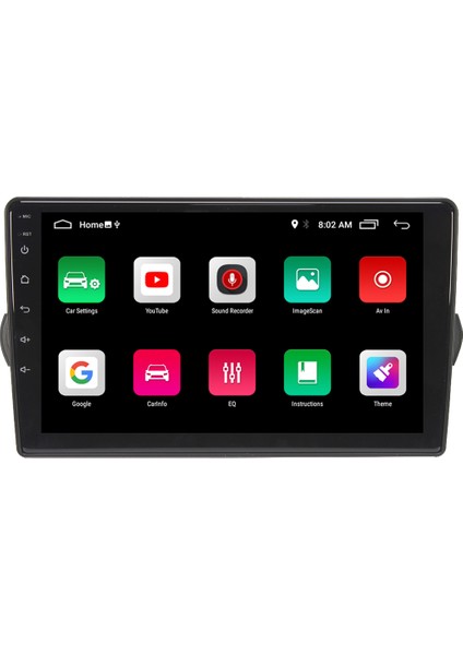 Fiat Egea Android Carplay Navigasyon Multimedya Ekran Teyp 2gb Ram + 32GB HDD
