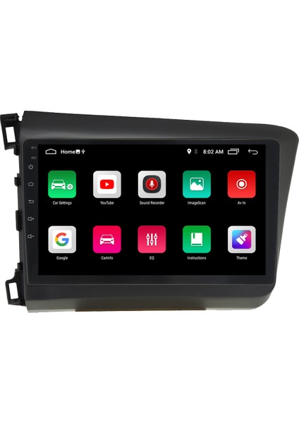 Honda Cıvıc Fb7 Android Carplay Navigasyon Multimedya Ekran Teyp 2gb Ram + 32GB HDD