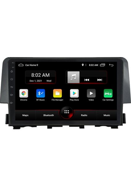 Honda Cıvıc Fc5 Android Carplay Navigasyon Multimedya Ekran Teyp 2gb Ram + 32GB HDD