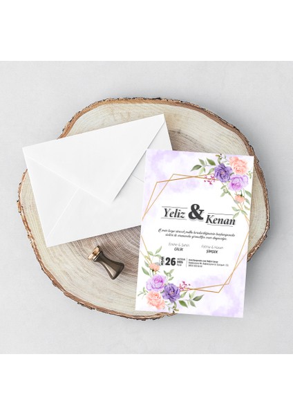 Beyaz Zarflı Davetiye - BZ00113 fiyatları