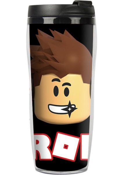 400ML Roblox Öğrenci Taşınabilir Spor Içme Fincan Su Isıtıcısı(Yurt Dışından)