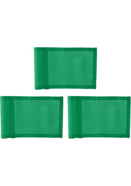 3 Yeşil Golf Katı Bayrak Golf Arka Bahçesi Uygulama Hedef Yardım Yeşil (Yurt Dışından)