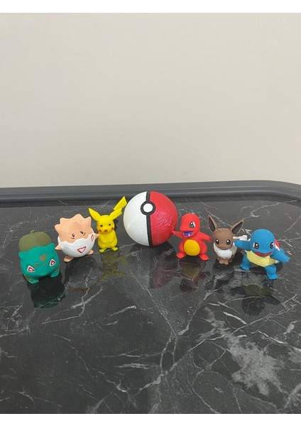6 Figürlü Pokemon Set modelleri