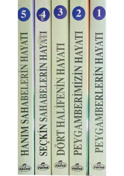 Çocuklar Için Islam Tarihi Seti 5 Kitap Set - Ravza Yayınları