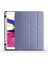 Apple Ipad Pro 12.9 2021 Kılıf Arkası Silikon Kamelikli Standlı Kapaklı Trifolding Kılıf 1
