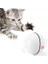 Interaktif Kedi Oyuncak Topu LED Işık 360 Derece Kendi Kendini Iplik Topu (Mavi) (Yurt Dışından) 1