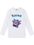 Pokemon Gengar Uzun Kol Çocuk Tişört 1