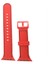 Apple Watch 6 Ile Uyumlu Delikli Vlahovic 38-40MM Dikişli Tokalı Kordon Kırmızı 2