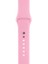 Apple Watch Tüm Seriler Için 38-40-41 mm Large Beden Silikon Kordon Kayış Pembe 1