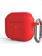 Airpods 3. Nesil Uyumlu Silikon Airpods Kılıf+Kancalı 1