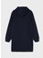 Düz Lacivert Kız Çocuk Elbise Nlfopal Ls Sweat Dress W Hood 2