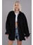 Siyah Oversize Gömlek Ceket MG1562 2