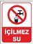 Içilmez Su Uyarılevhası 1