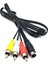 BK Teknoloji 1.5 Metre S-Video 7 Pin To 3 Rca Video Kablosu 1