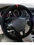 Vw Jette Mk7 Dikmeli Direksiyon Kılıfı Alkantra Kırmızı Yüzüklü 3