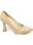 349 Kadın Nut Renk Stiletto 2
