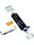 5068 Otg 3in1 Type-C ve Micro USB Tf Çevirici Dönüştürücü Kart Okuyucu 2