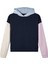 Geometrik Kız Çocuk Lacivert Sweatshirt Nlfnaven Ls Sweat W Hood 2