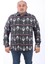 Oduncu Gömlek Mc Three Rug Print 22212-SIYAH 1