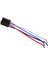 Araba 12V 12 Volt Dc 80A Rölesi Kablo Demeti Soket Konektörleri 4pin 4 Tel (Yurt Dışından) 1