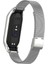 Xioami Mi Band 7 Için Hasır Desenli Metal Kopçalı Kordon-Kayış 2