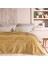 Bedding Nova Çift Kişilik Emboss Battaniye - Hardal 1