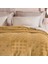 Bedding Nova Çift Kişilik Emboss Battaniye - Hardal 2