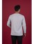 Slimfit Armürlü Likralı Sıfır Yaka Uzun Kol Erkek Sweatshirt 3