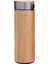 Doğal Bambu Tumbler 450 ml Paslanmaz Çelik Astar Termos Şişe Vakum Şişeleri Yalıtımlı Şişeler Bambu Kupası Çay | Vakumlu Şişeler Vetermoslar (Yurt Dışından) 1