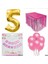 Doğum Günü Parti Seti 5 Rakam Pembe Konsept 1