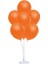 Balon Standı ve 7 Adet Metalik Turuncu Balon Seti 1