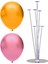 7 Çubuklu Balon Standı + 40 Adet Balon ( Turuncu, Pembe ) 1