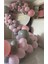 Pastel Gri Pembe Balon 70 Adet + 5 Mt. Balon Zinciri 1