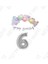 Happy Bırthday Yazılı Kaligrafi Banner Makaron Balon Seti 6 Yaş Gümüş Set Doğum Günü 1