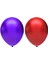 Metalik Balon Seti 20 Adet ( Kırmızı, Mor) 1