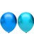 Metalik Balon Seti 20 Adet ( Koyu Mavi, Açık Mavi) 1