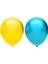 Metalik Balon Seti 50 Adet ( Açık Mavi, Sarı) 1