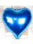 Mavi Kalp Folyo Balon 45 cm - 1 Adet 1
