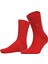 Kırmızı Düz Renk Merserize Çorap 3