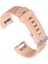 Fitbit Charge 2 Için Silikon Kayış Kordon Krem (S) 1