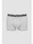 Çok Renkli Elastic Band Slogan 3lü Mid Boxer 3