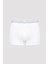 Çok Renkli Elastic Band Slogan 3lü Mid Boxer 4