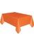 Tek Kullanımlık Plastik Turuncu Renk Masa Örtüsü 120X180 1