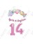 Iyiki Doğdun Yazılı Kaligrafi Banner Makaron Balon Seti 14 Yaş Pembe Set Doğum Günü 1