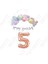 Happy Bırthday Gümüş Yazılı Kaligrafi Banner Makaron Balon Seti 5 Yaş Rose Gold Set Doğum Günü 1