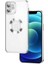 Apple iPhone 11 Kılıf Logo Gösteren Kamera Korumalı Silikon Gümüş 1