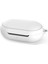 Samsung Galaxy Buds Kılıf Kancalı Mat Silikon Sf8 Beyaz 1