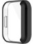 Casestreet Xiaomi Redmi Watch 2 Lite Kordon Önü Kapalı Şeffaf Silikon Siyah 1
