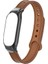 Casestreet Xiaomi Mi Band 7 Kordon Deri Dikişli Krd 68 Kahverengi 1