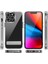 Apple iPhone 12 Pro Kılıf Lüx Silikon L Standlı Şeffaf 1